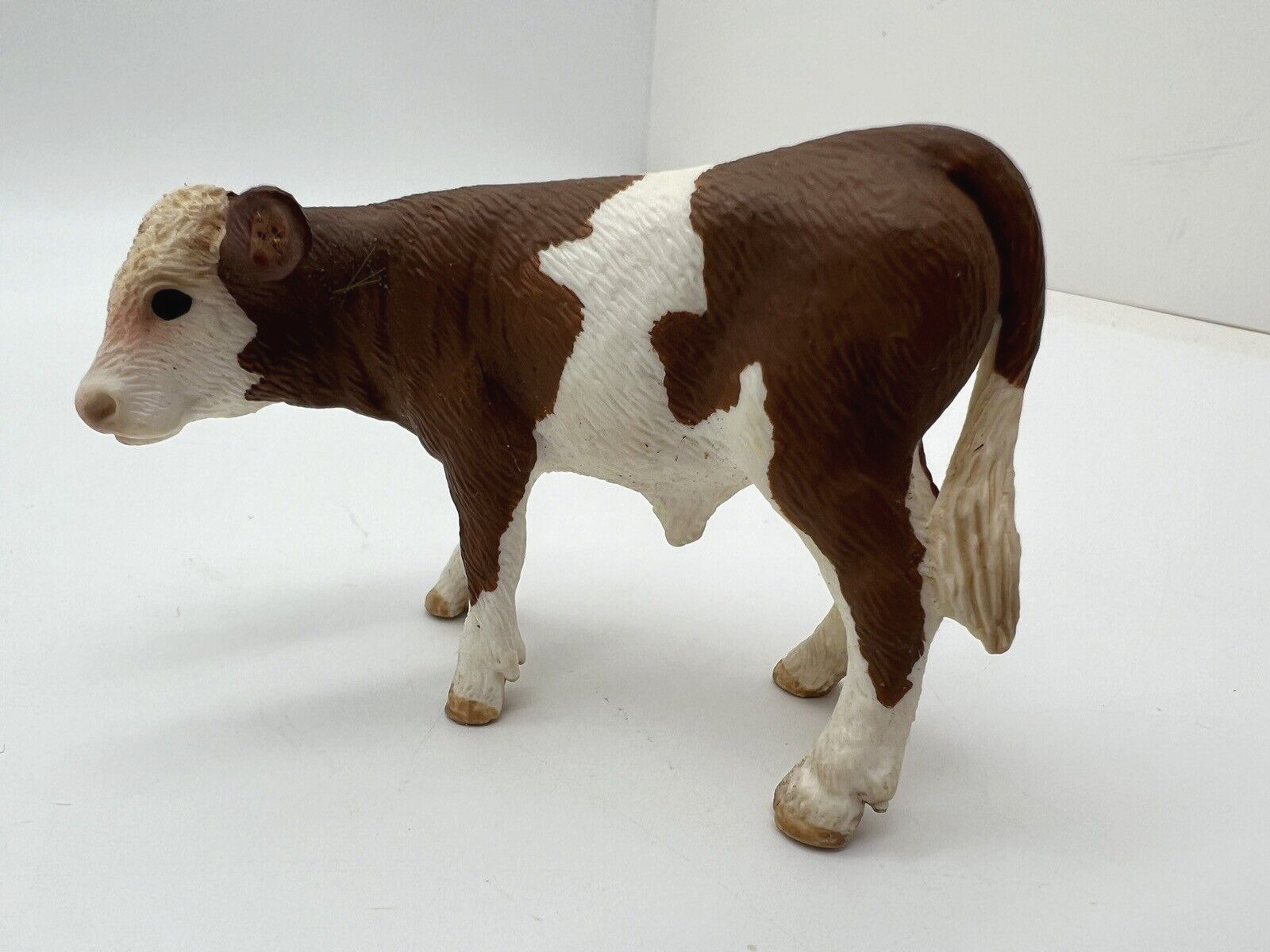 Schleich Simmental Brown & White Cow Calf Bull 2008 D-73527