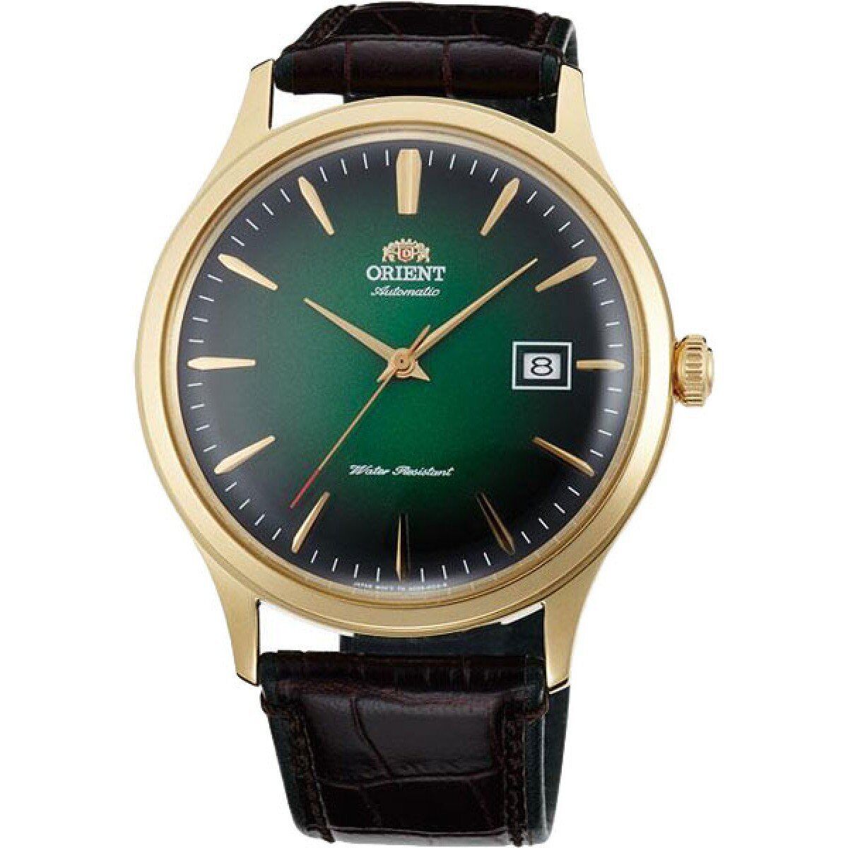 ORIENT Bambino Automatic Watch Mechanical Automatic Round Green Stainless Steel