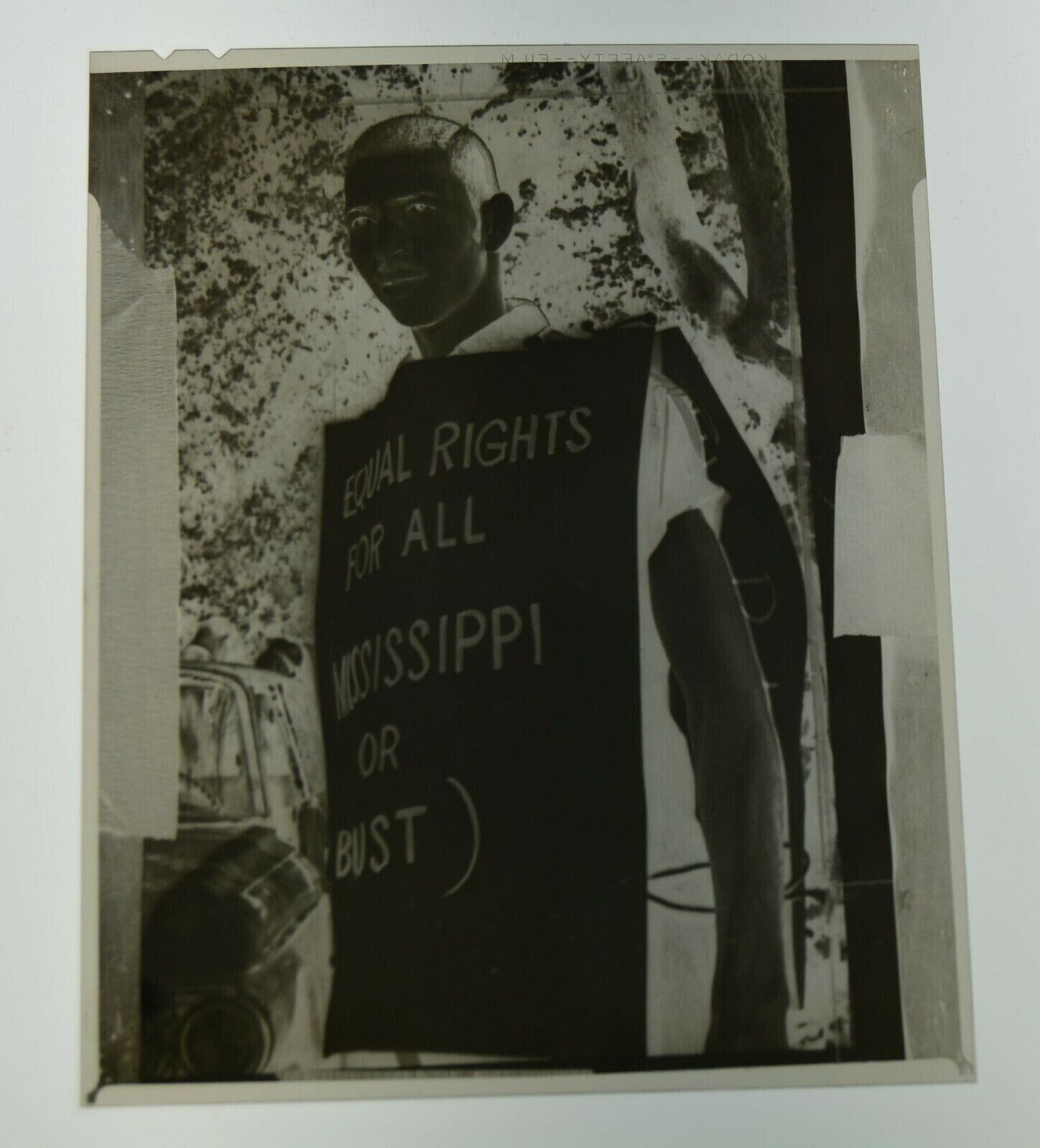 SNCC CIVIL RIGHTS CARVER NEBLETT ORIGINAL AFRICAN AMERICAN ARTIST PHOTOGRAPHER 