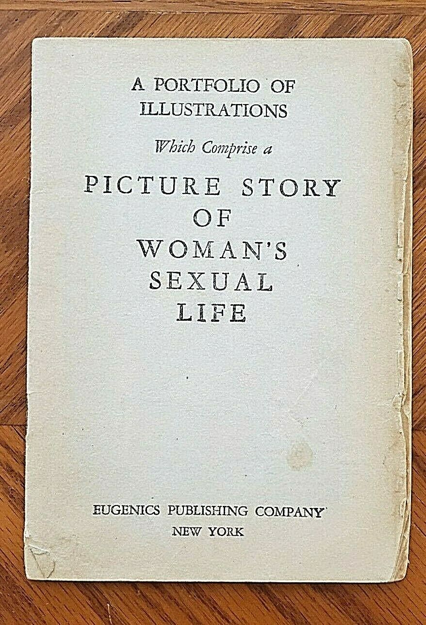 RARE A Portfolio of Illustrations Picture Story of Woman\'s Sexual Life (1934 PB)