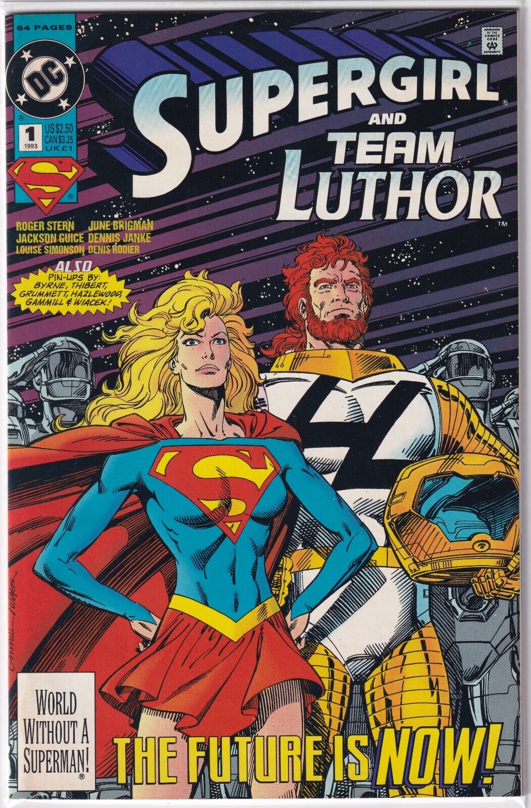 Supergirl and Team Luthor #1 The Future is Now (DC Comics, 1993)
