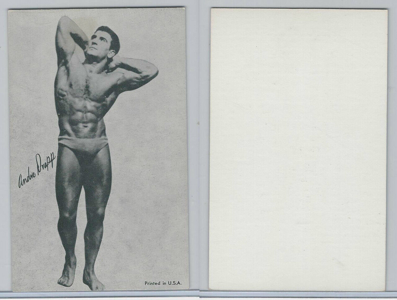 1960\'s Exhibit, Professional Wrestler, Andre Drapp (B), ZQL