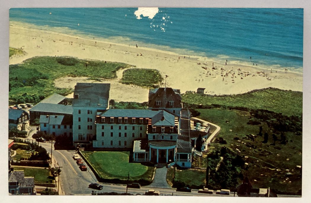 Aerial View, The Ocean House at Watch Hill, Rhode Island RI Vintage Postcard
