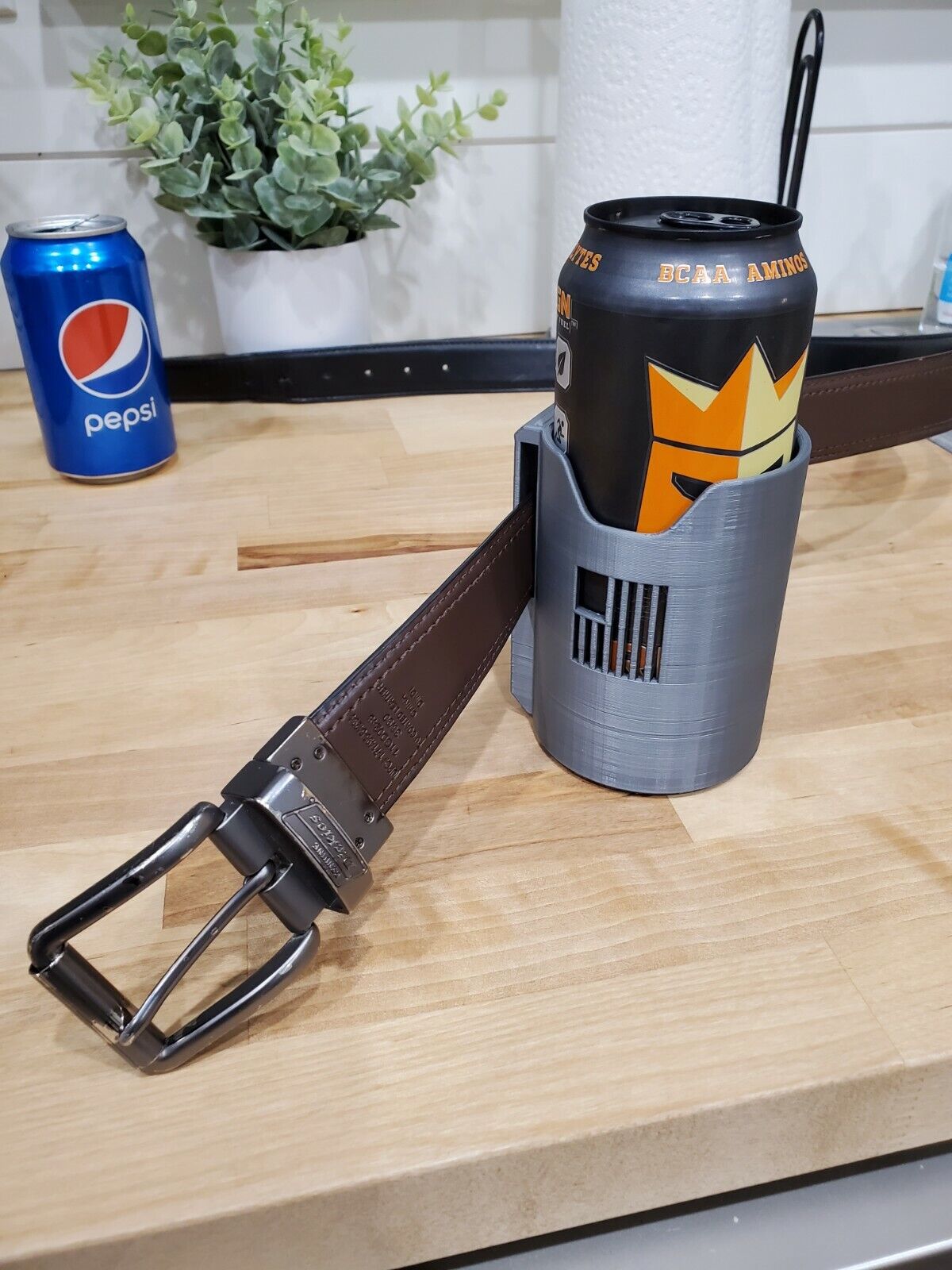 Can Coozie Holster - Beer or Soda - 3D Printed - for Budweiser, Bud Lite, Soda