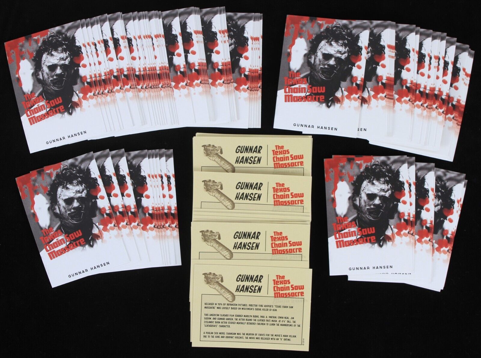 2020\'s Gunnar Hansen Leatherface The Texas Chainsaw Massacre Custom Trading Card