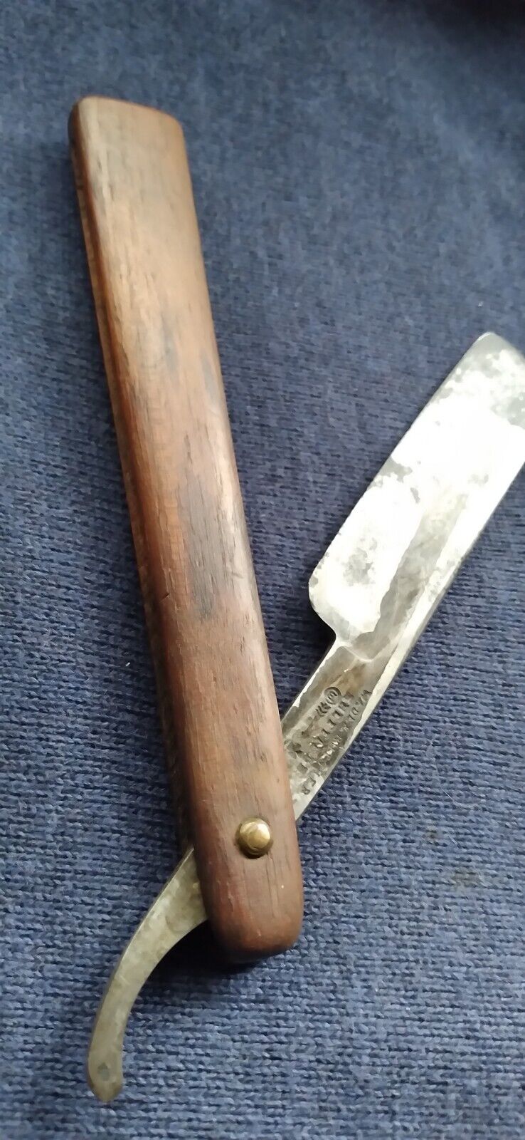Antique Wade and Butcher India Steel Stright Razor