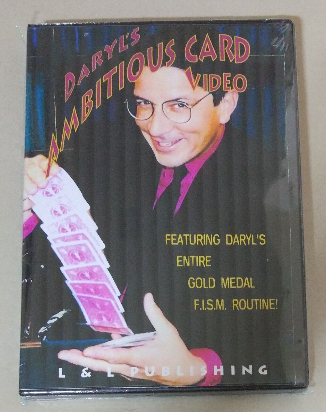 NEW - Daryl's Ambitious Card DVD The Only Ambitious Card Routine You Need Magic