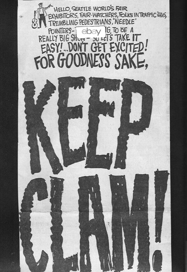 IVAR\'S ACRES OF CLAMS RESTAURANT PIER 54 KEEP CLAM IVAR HAGLUND 1962 AD