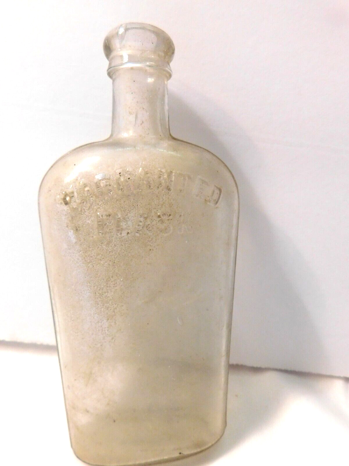 Antique Warranted Glass Bottle 1800\'s