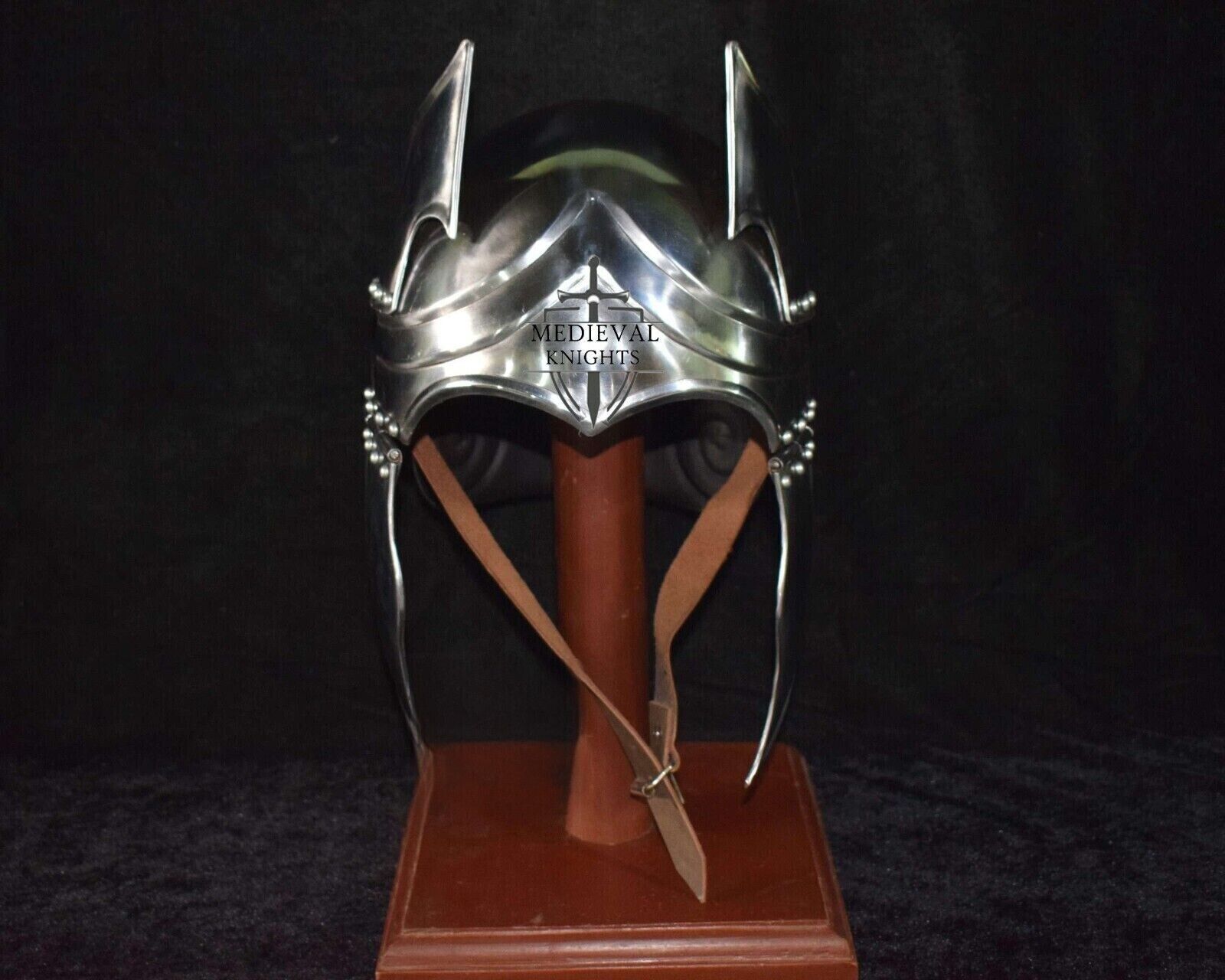 Winged Samno Attic Helmet | Material Mild Steel LARP & Cosplay Reenactment