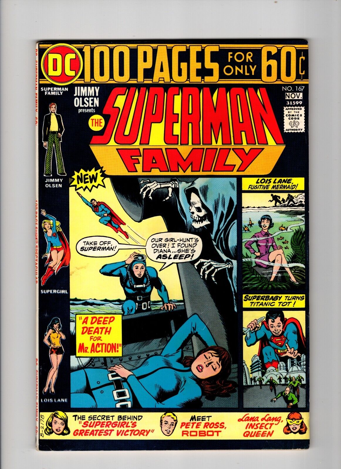 SUPERMAN FAMILY #167 (1974): Nice Book