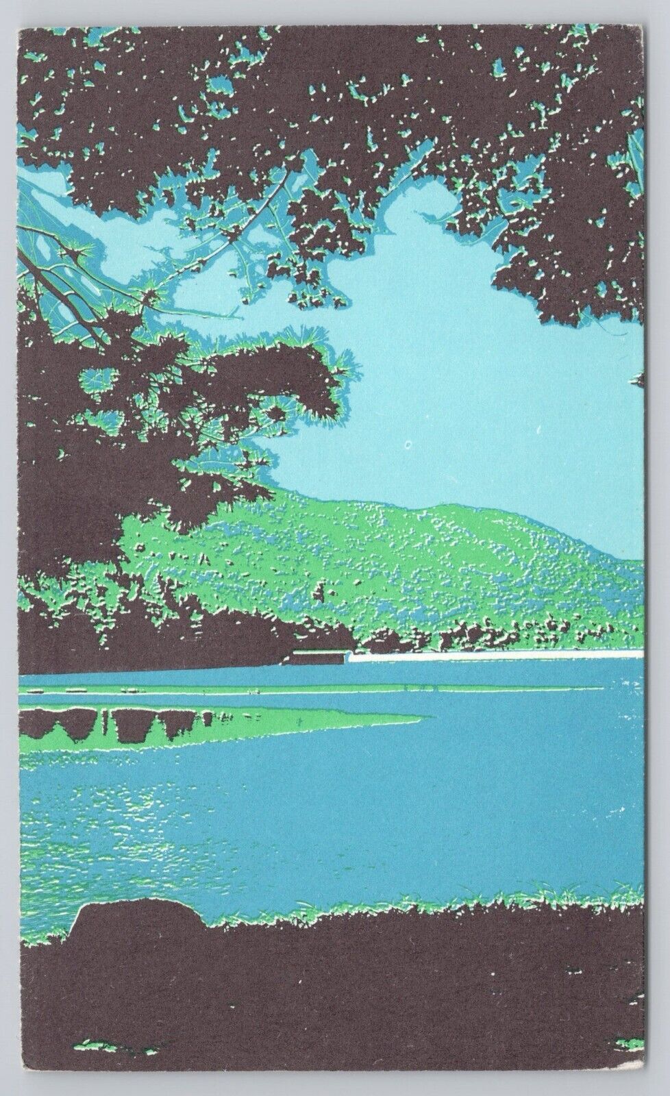 Postcard Cowans Gap State Park Chambersburg Pennsylvania