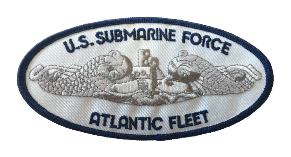 US Submarine Force Atlantic Fleet SUBLANT Silver Patch SSN SSBN Trident Boomer