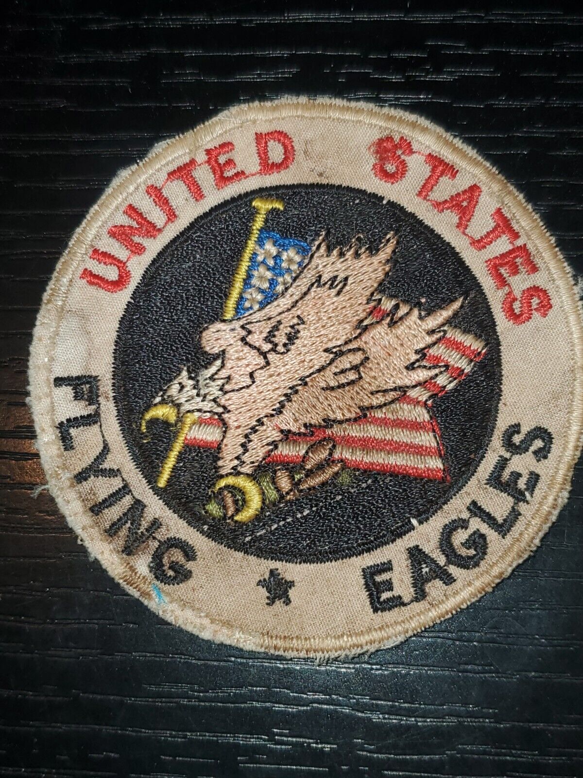 1960s USAF Air Force Cold War Vietnam Era Flying Eagle Squadron Patch L@@K