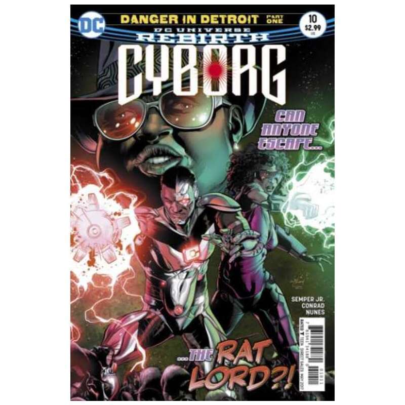 Cyborg (2016 series) #10 in Near Mint condition. DC comics [k|