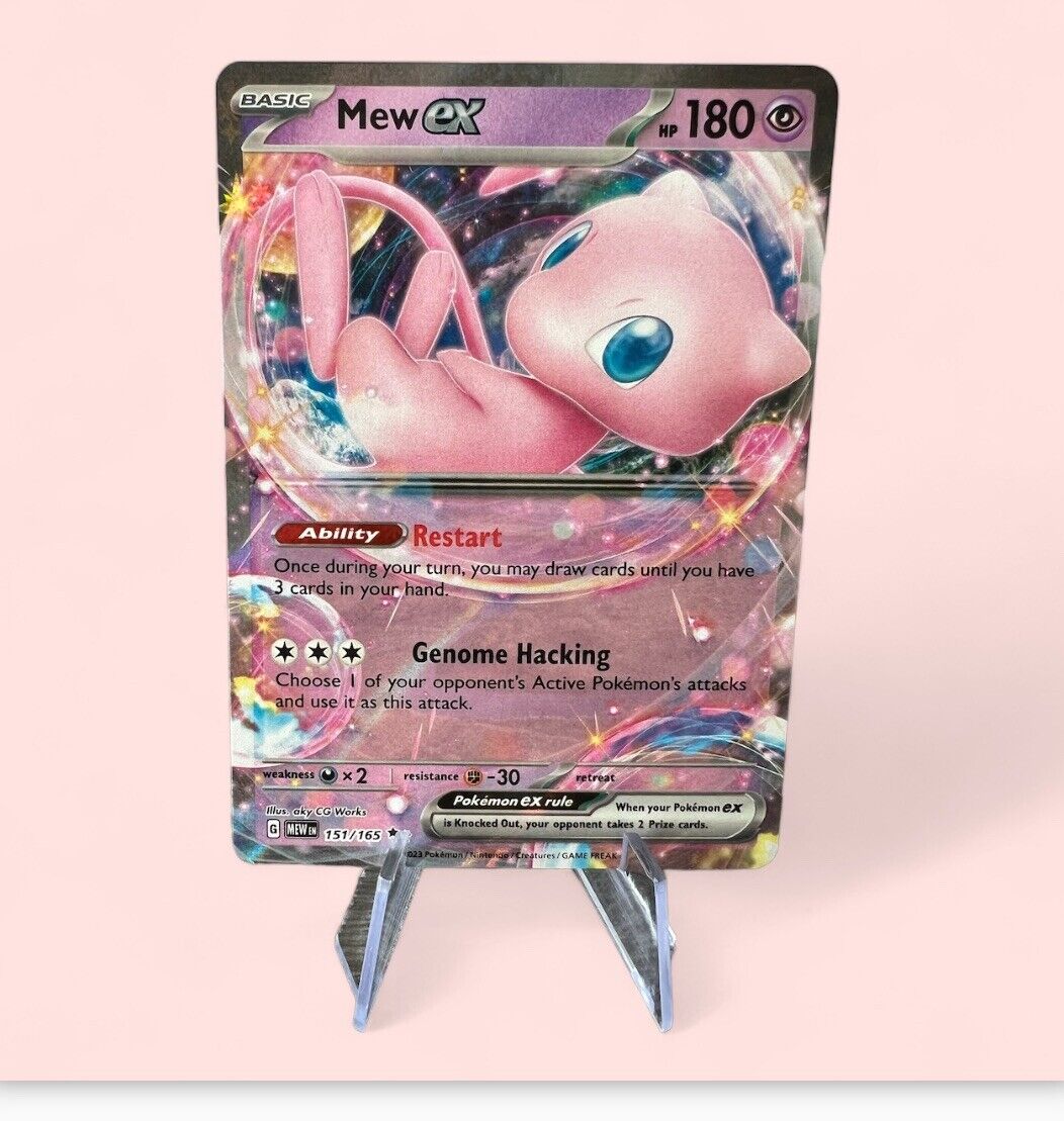 Pokemon Mew Ex 151/165 - 151 Scarlet & Purple EV3.5 EN