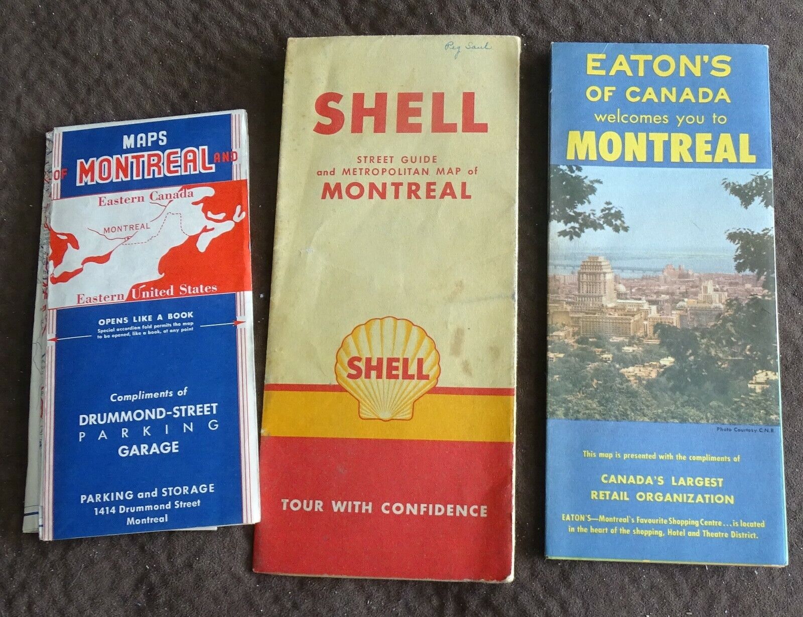 3 Montreal Maps 