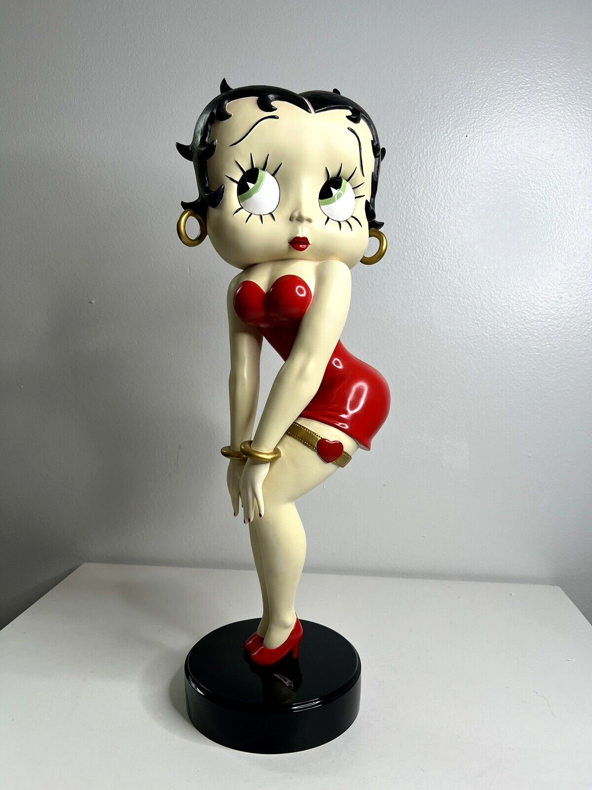 Vintage 2006 Connoisseur Betty Boop Red Hot 24” Tall Figurine BB21001 **READ**