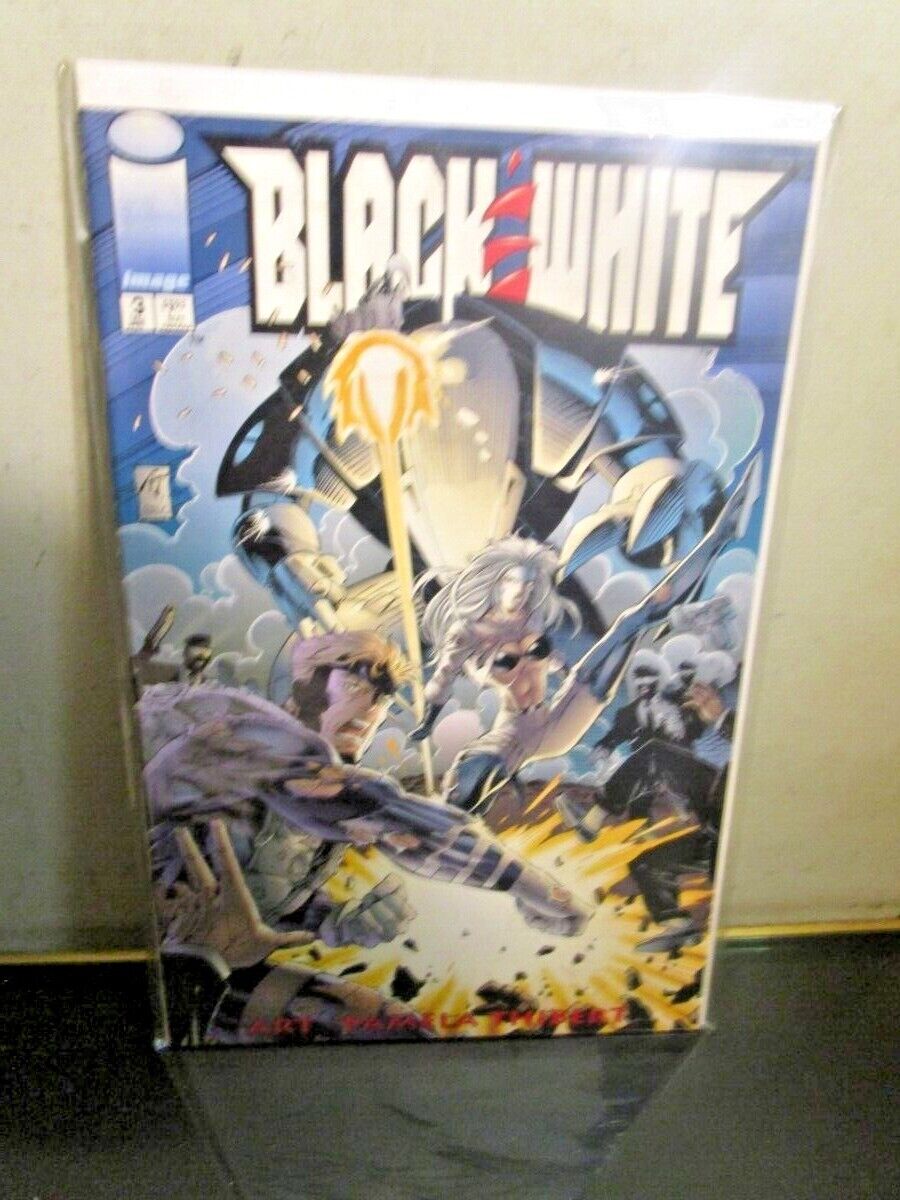 BLACK AND WHITE #3 IMAGE COMICS 1995 BAGGED BOARDED