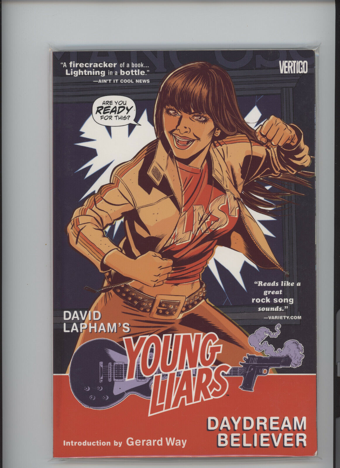 YOUNG LIARS NM 9.6 TRADE ASTOUNDING COVER OUTRAGEOUS STORYLINE 