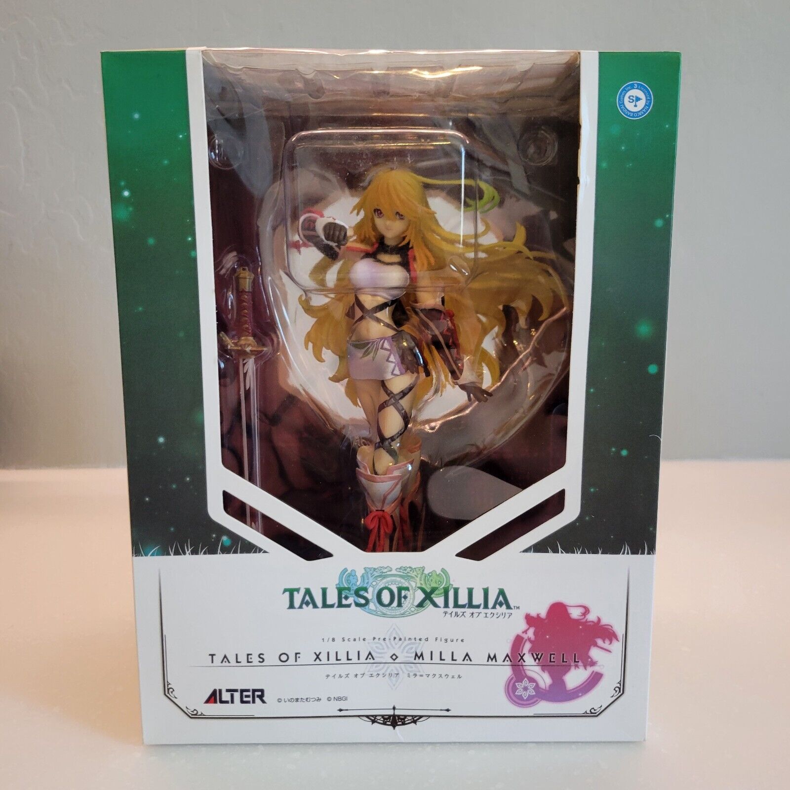 Alter Tales of Xillia Milla Maxwell 1/8 Scale Figure - USA Seller - New In Box