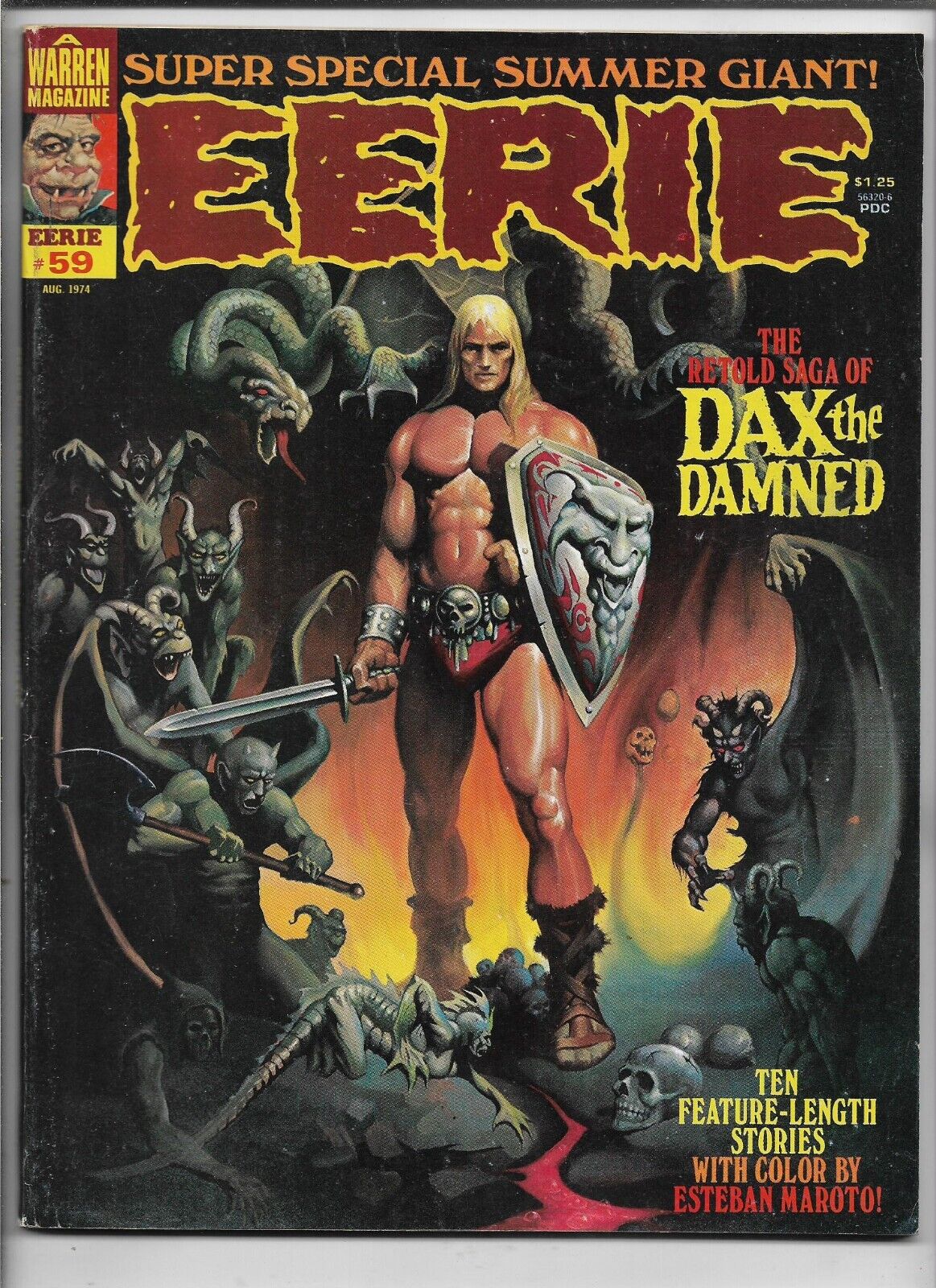 Eerie 1974 #59 Fine/Very Fine