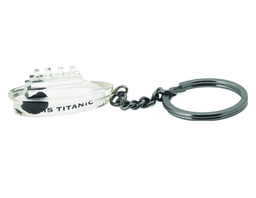 Key Chain Authentic Titanic Coal from the Titanic Wreckage Comes with COA