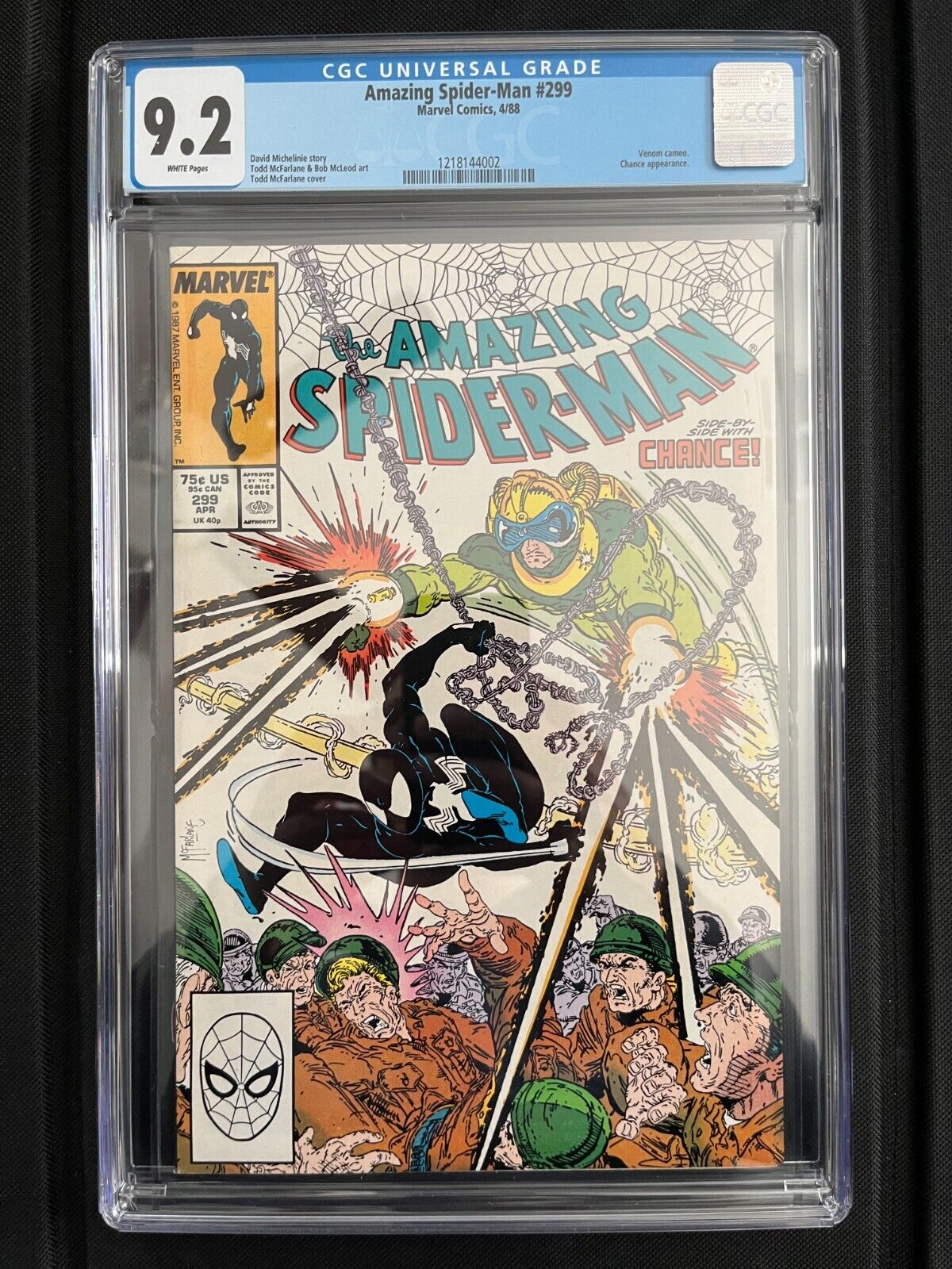 Amazing Spider-Man #299 1st Cameo Appearance Venom Marvel Comics