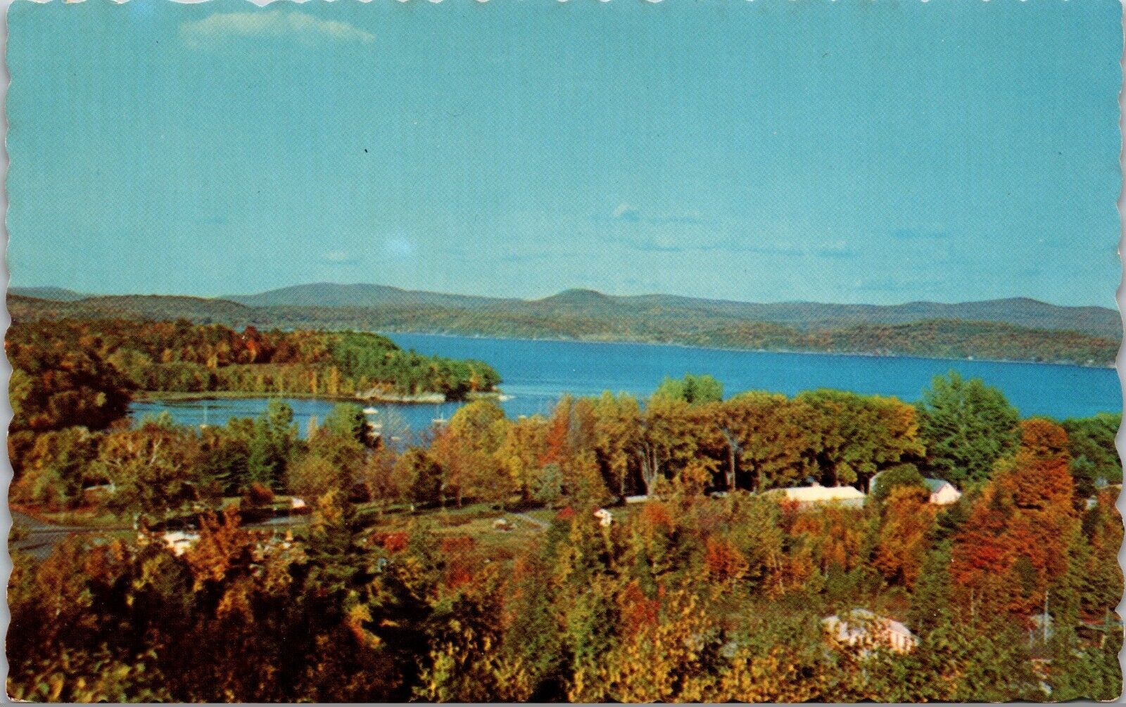 Mallett\'s Bay, Colchester VT, Lake Champlain, Fall Colors, Chrome, Unposted