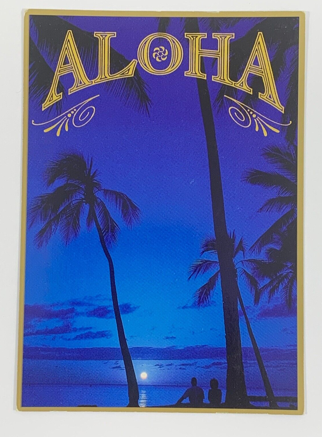 Aloha from Blue Hawaii Postcard Posted 2004