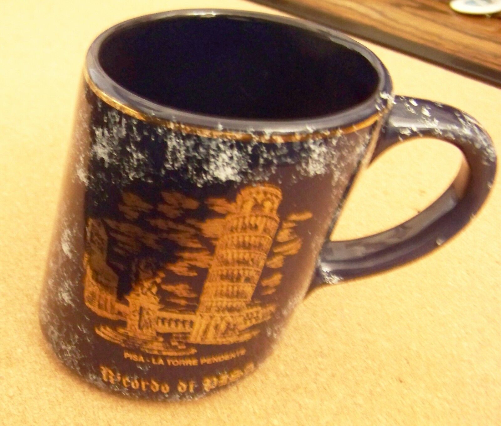 Leaning Tower of Pisa tilted mug cup Italy souvenir Ricordo di Pisa