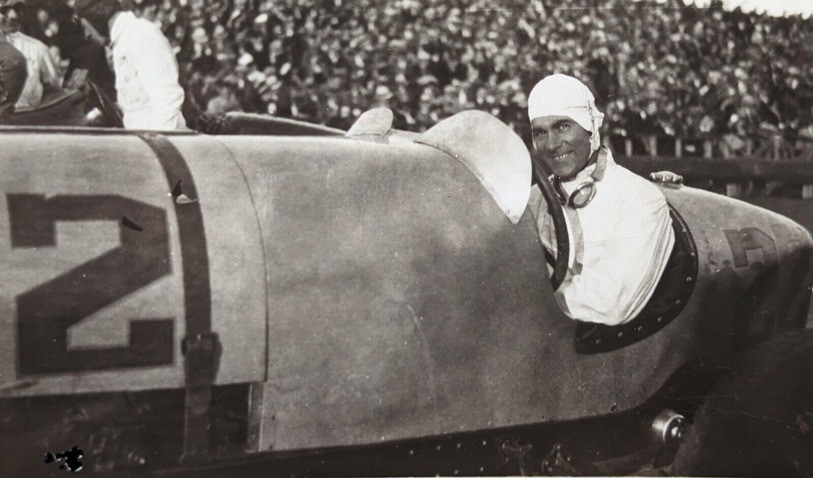 Vintage 1930 John Kozub Race Car Driver Photo