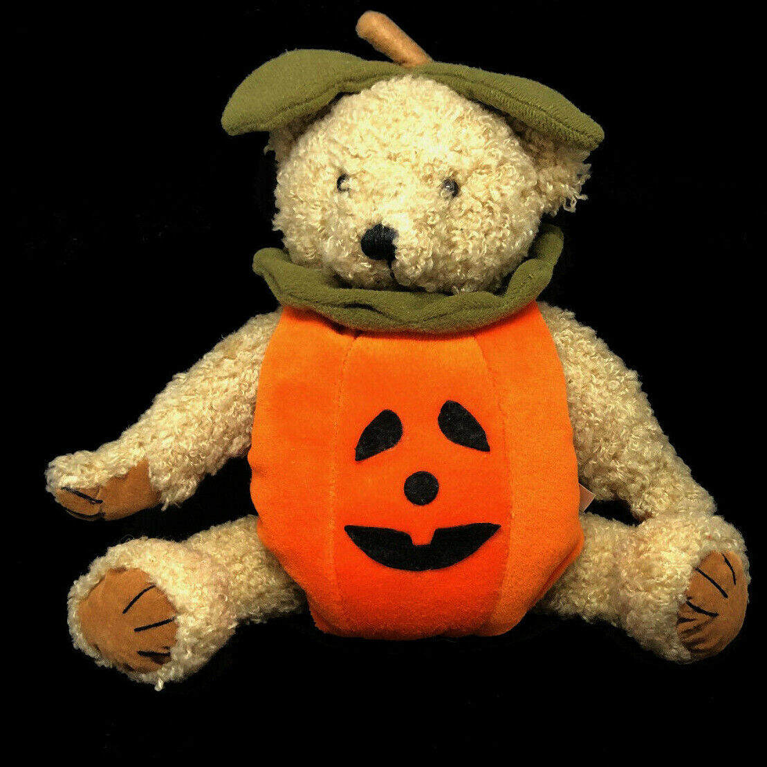 Halloween Teddy Bear Pumpkin Costume Movable Arms Head Legs 10\