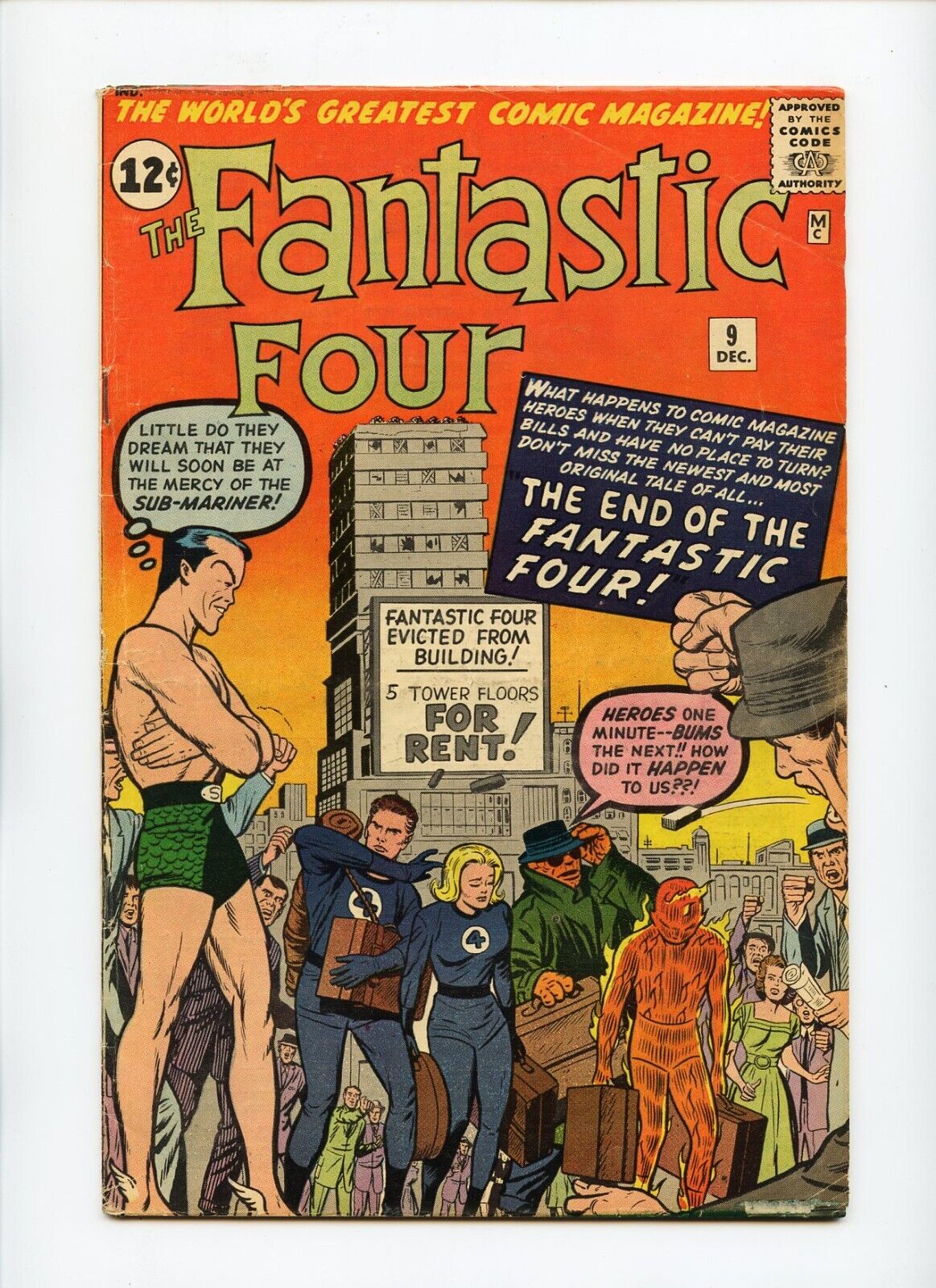 Fantastic Four #9 Marvel Comics