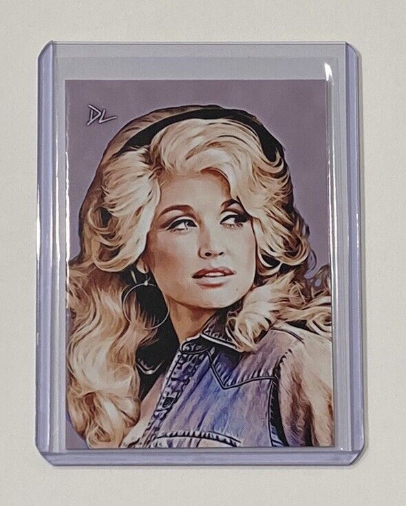 Dolly Parton Limited Edition Artist Signed Queen Of Country Trading Card 3/10