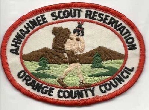 BSA OCC Orange County Council Camp Ahwahnee camp patch