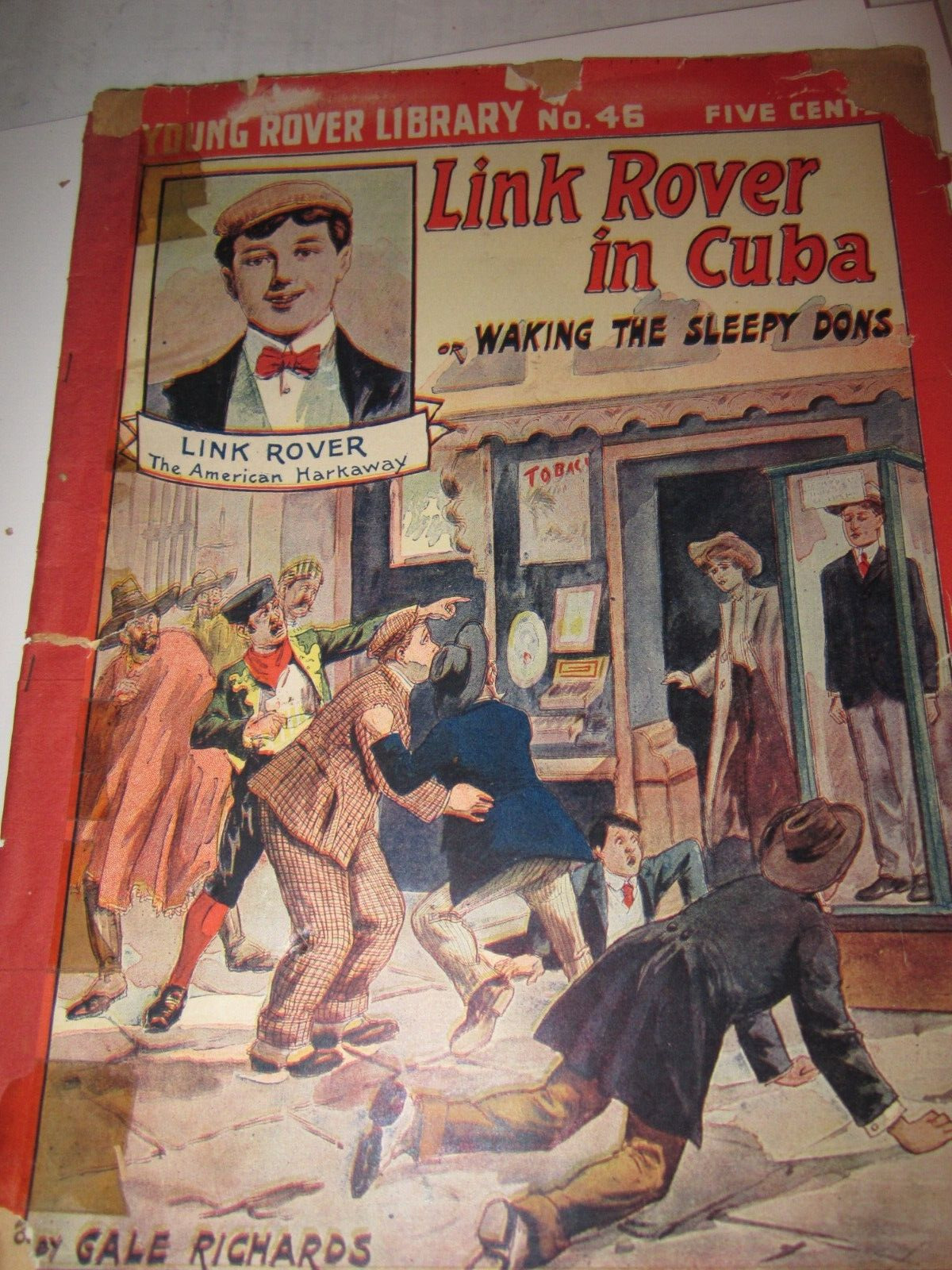 VTG YOUNG ROVER LIBRARY #46 8/5/1909 LINK ROVER IN CUBA OVER 1OO YEAR OLD 31 PGS