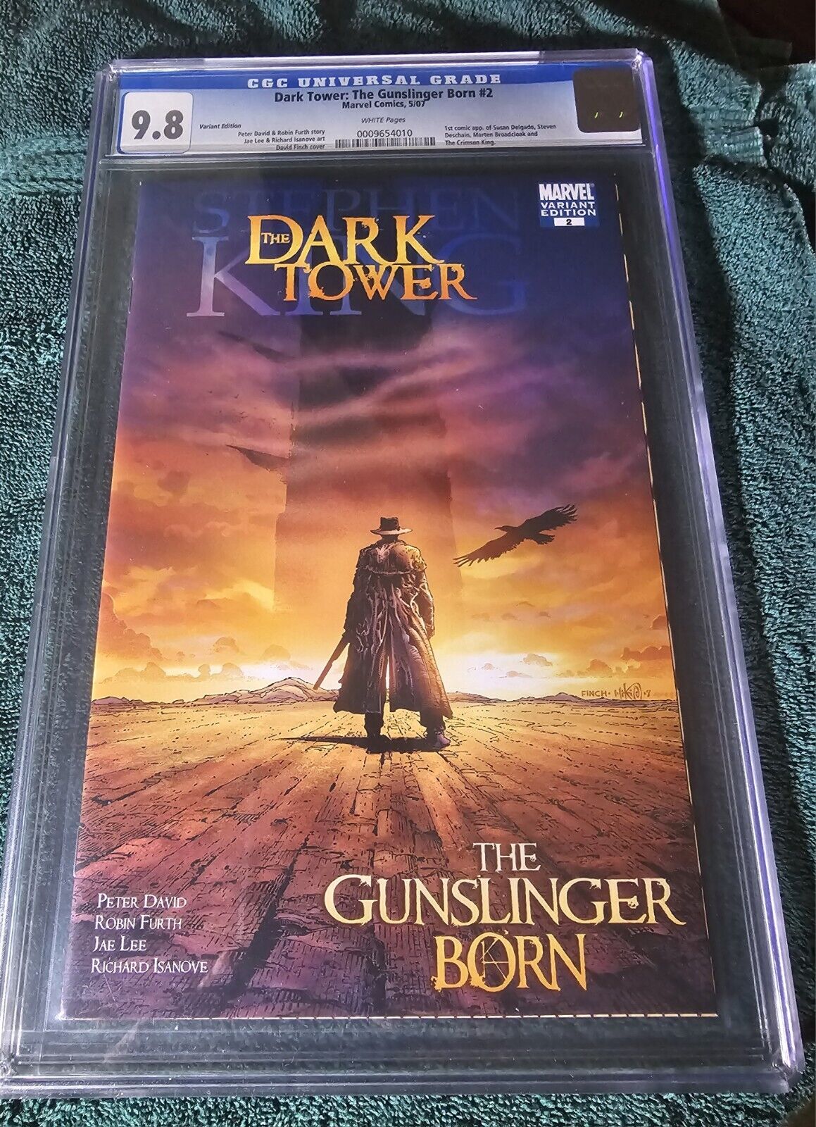 Dark Tower: Gunslinger Reborn #2 - CGC 9.8 - Variant