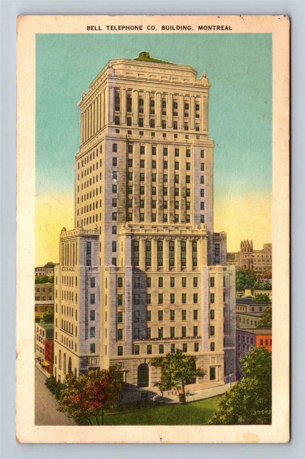 Montreal-Canada, Bell Telephone Co., c1957 Vintage Postcard