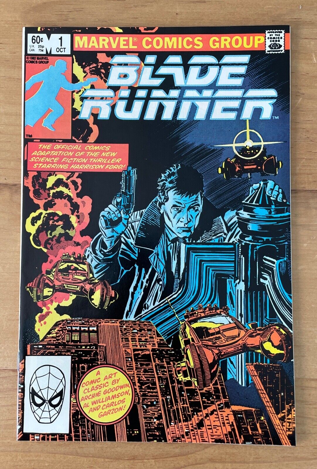 BLADE RUNNER #1 ~ MARVEL COMICS 1982 ~ NM
