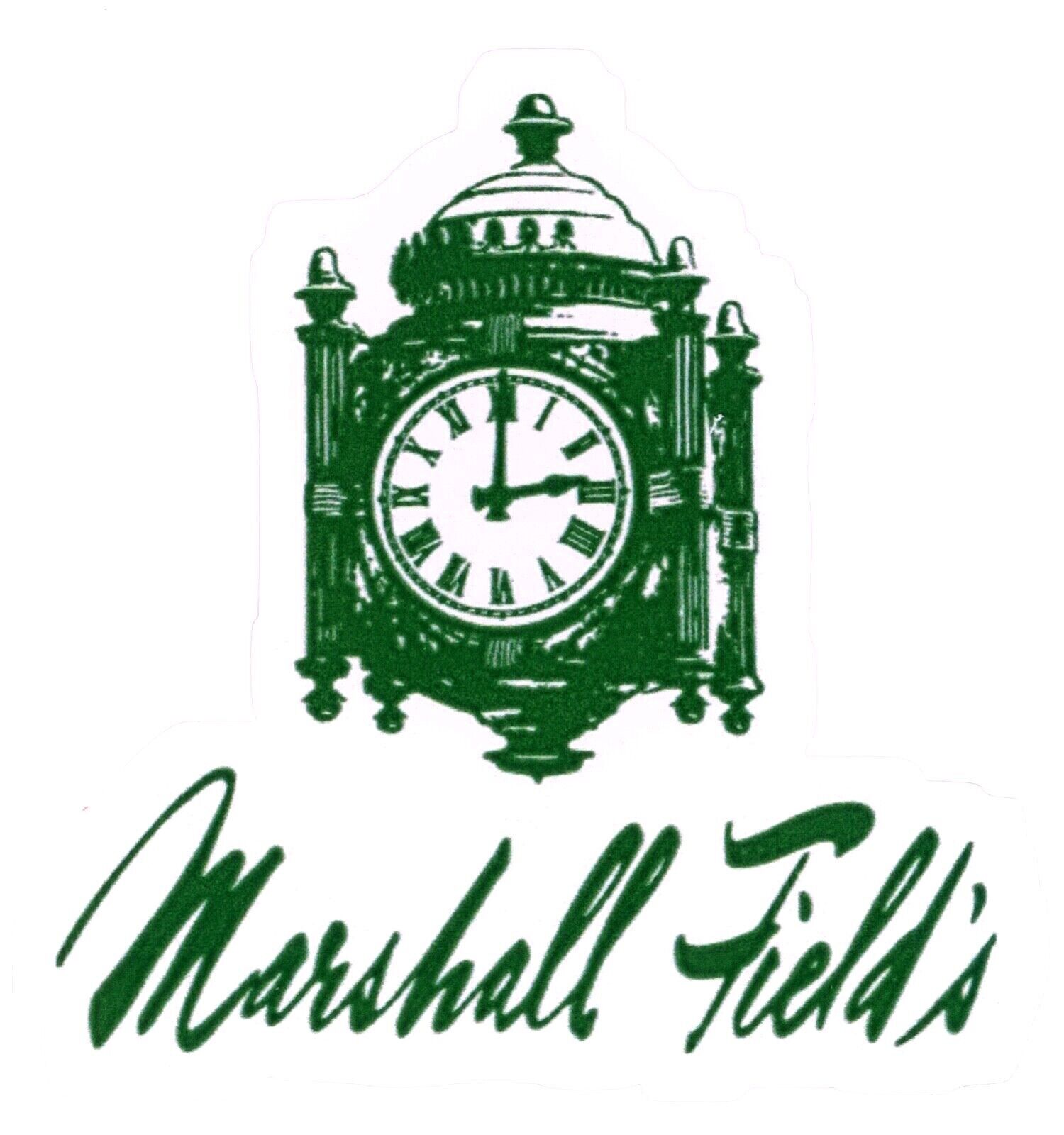 Marshall Field\'s Department Store Logo Sticker (Reproduction)