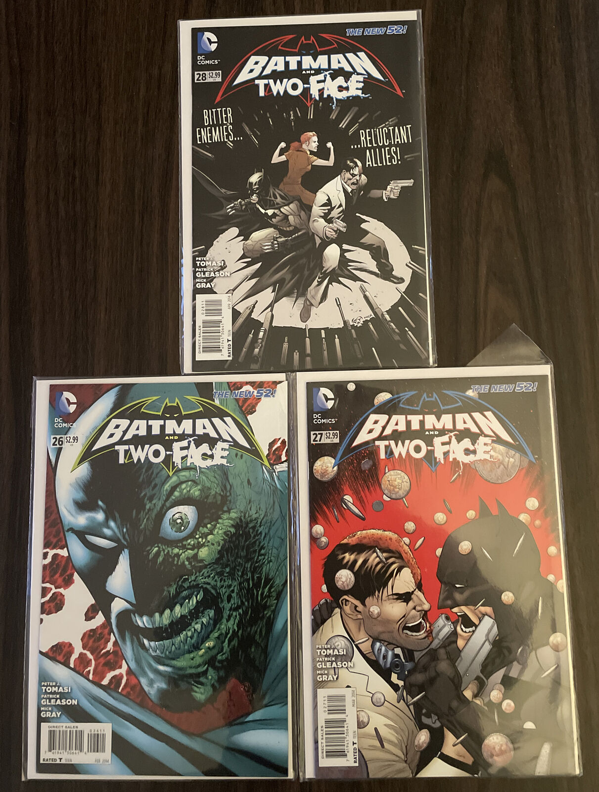 DC Comics Batman And Two Face #26, 27 and 28 Lot of 3 Read Desc.