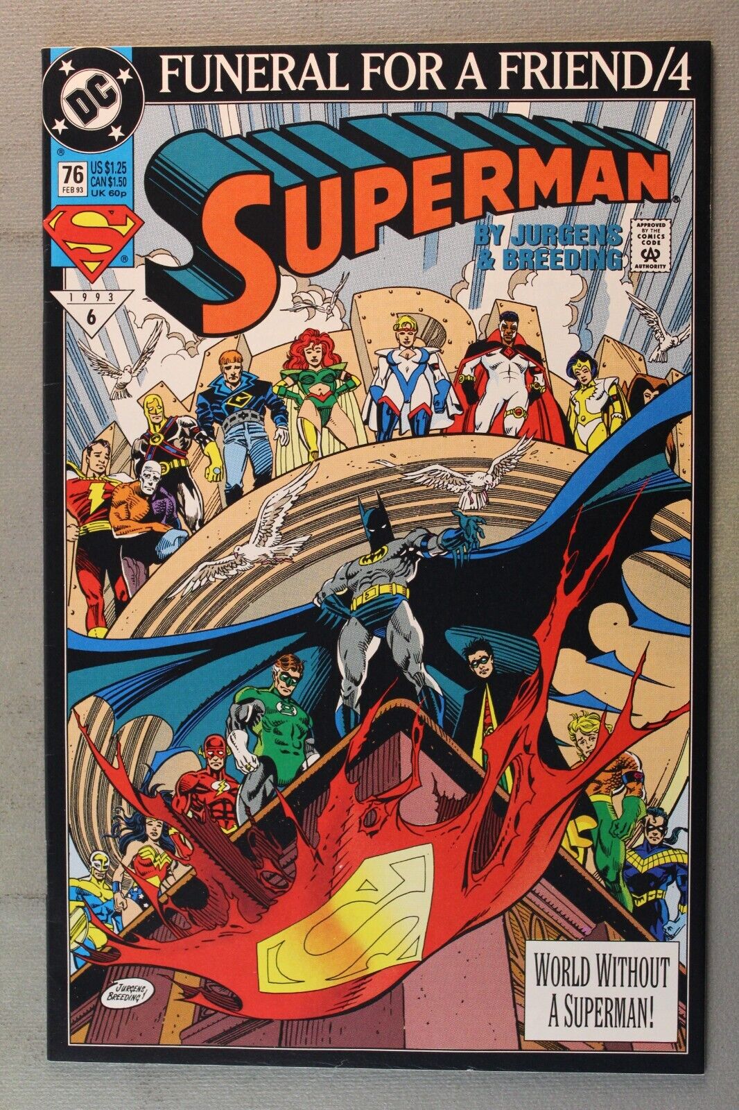Superman #6 1993 Funeral For A Friend/4 \
