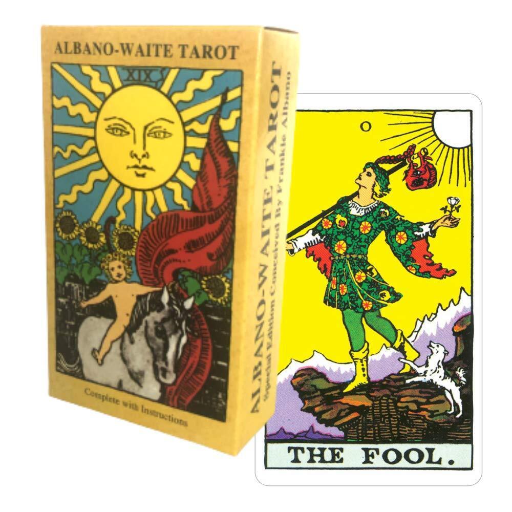 78 tarot cards, weight version tarot fortune telling [Albano-Waite Tarot] Japane