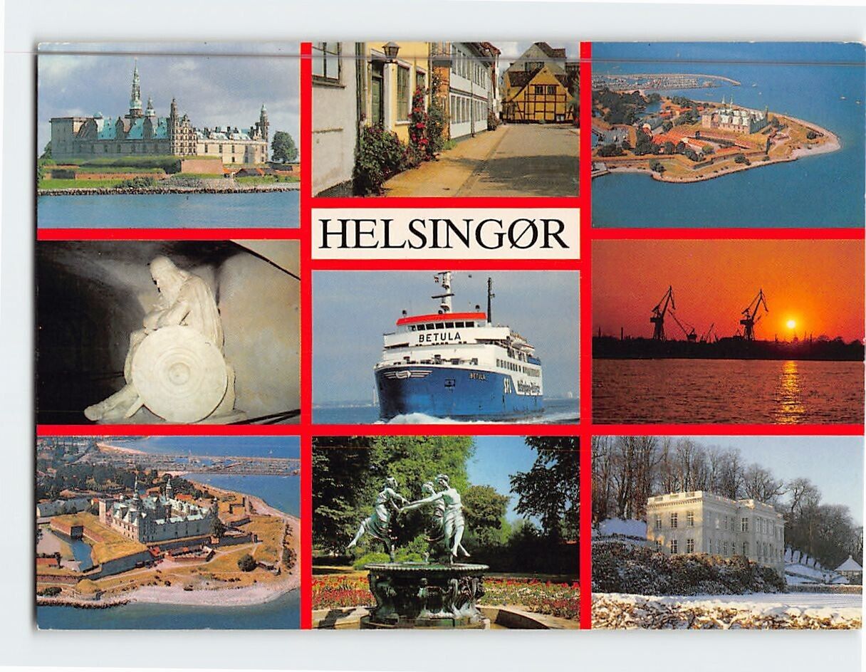 Postcard Helsingør Denmark