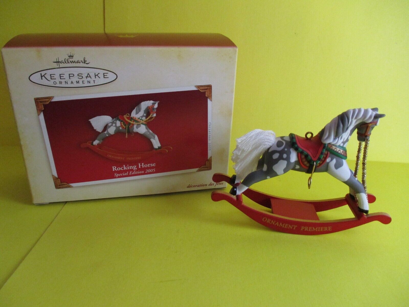 2005 Hallmark Rocking Horse Special Edition Ltd Qty New but SDB w/ Price Tab