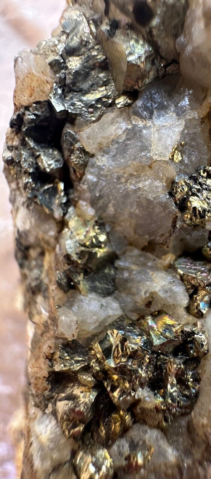 Genuine Gold and Silver Quartz Ore - Mining Heritage Piece