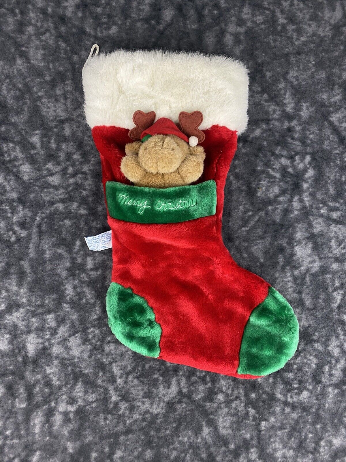 Vintage Department Store Christmas Stocking Ornament 1995 JCPenney Collection