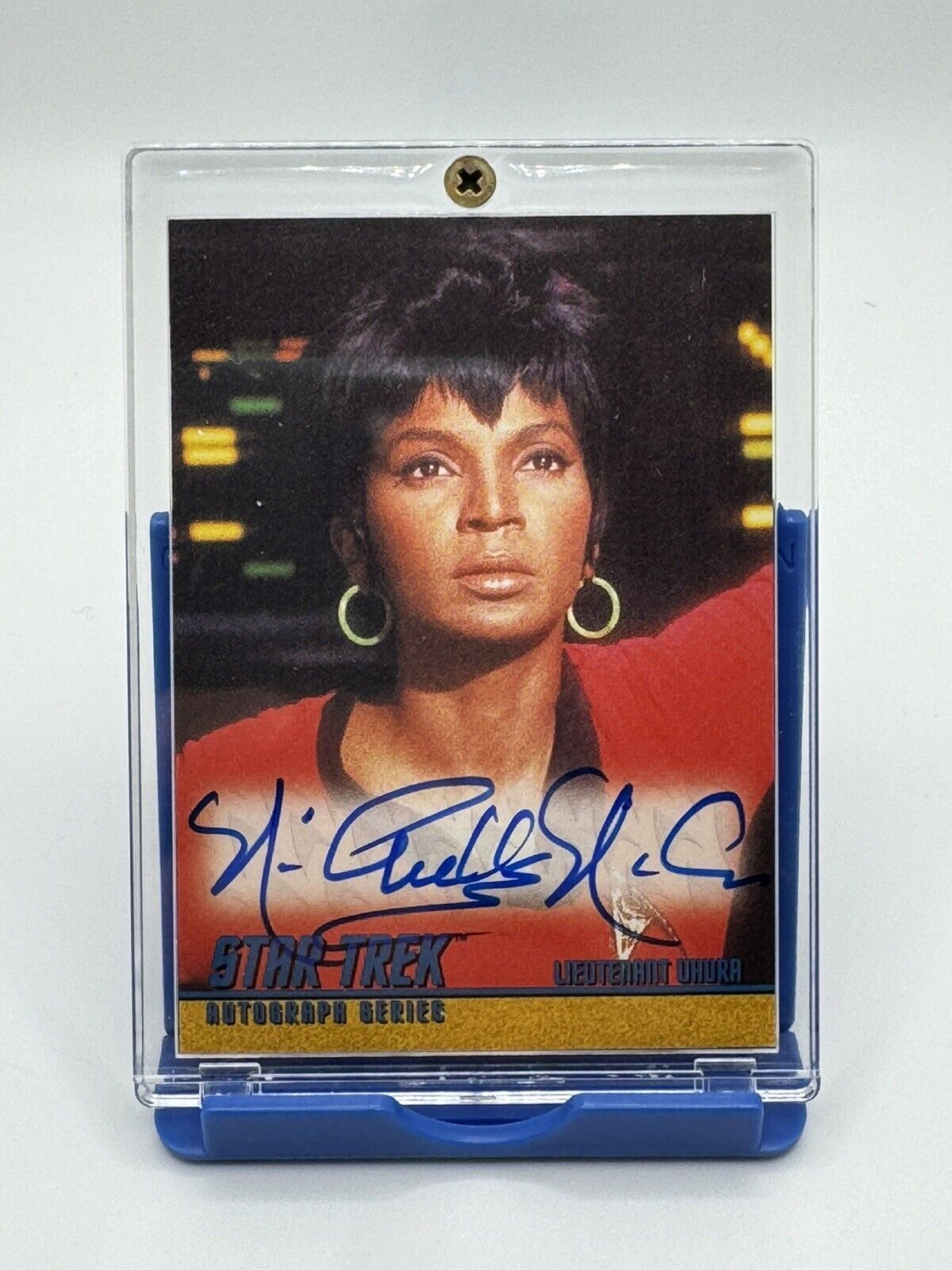 STAR TREK The Original Series 1997 Autograph Card A3 Nichelle Nichols as Uhura