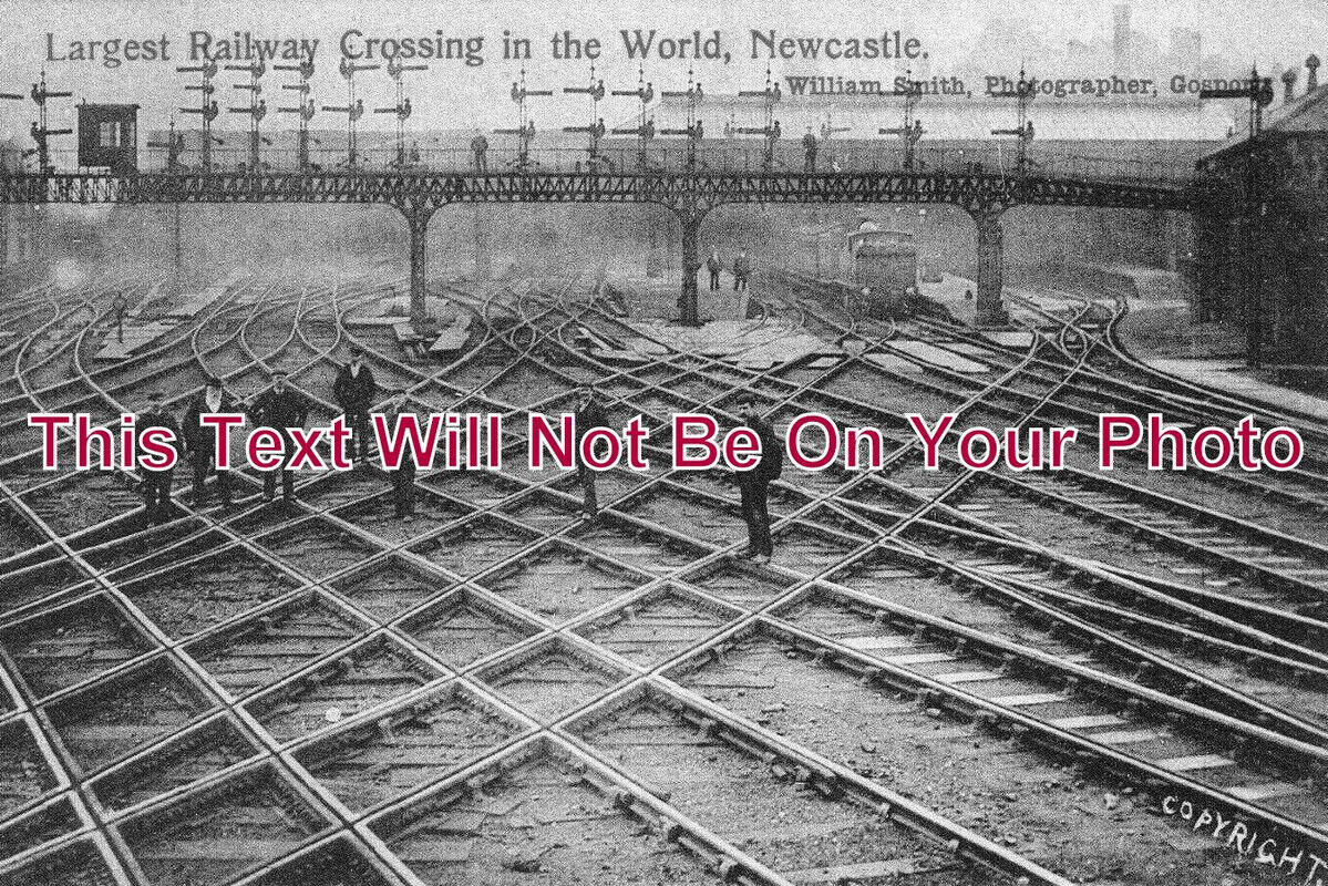 NO 2798 - Largest Railway Crossing, Newcastle Railway Station